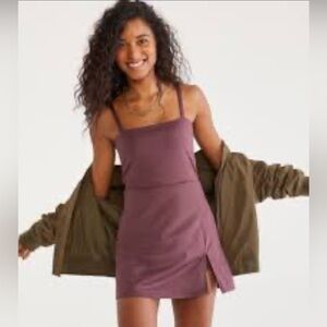 NWT Aeropostale Flex Square Neck Tennis Dress Shorts L